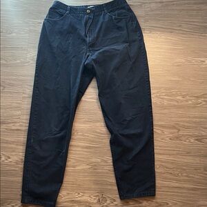 Women’s navy blue classic fit Pants